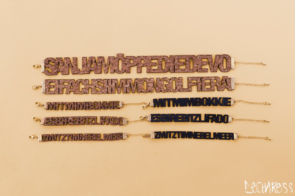 dinimini cork jewelry